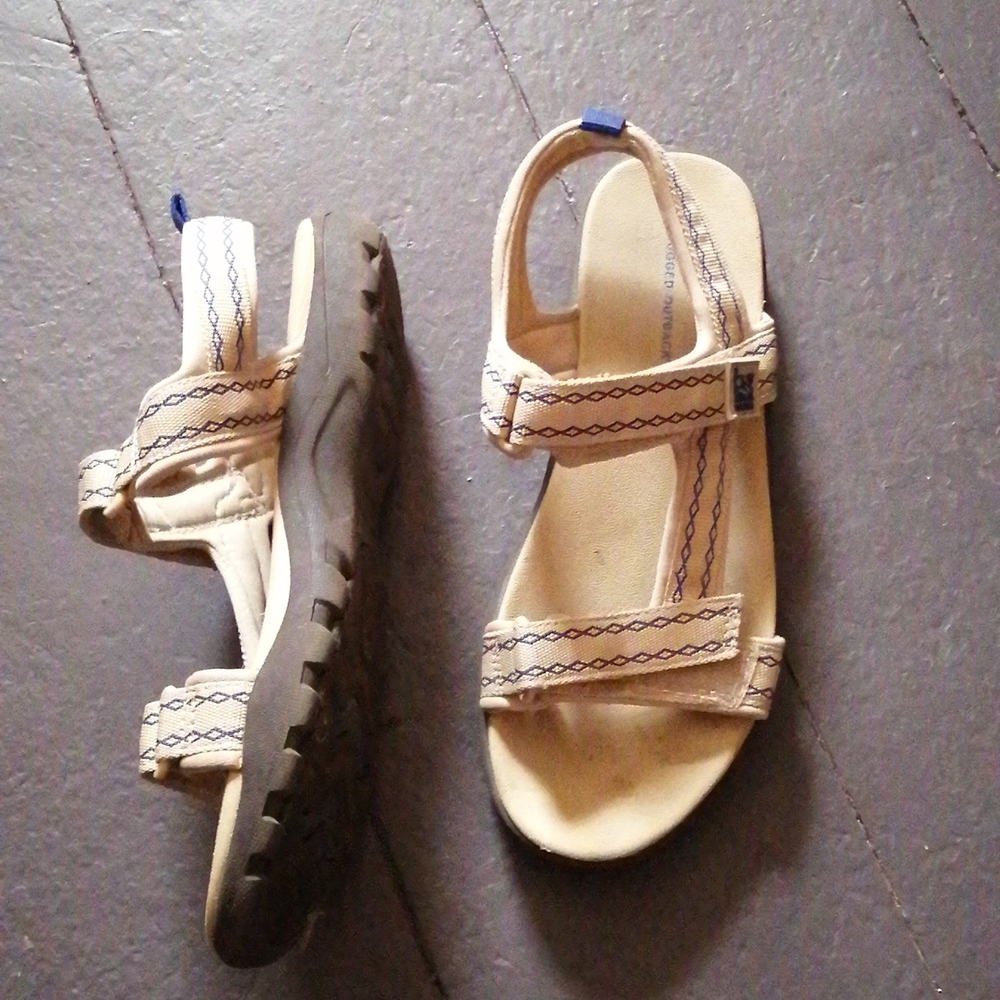 Rugged outback sandals